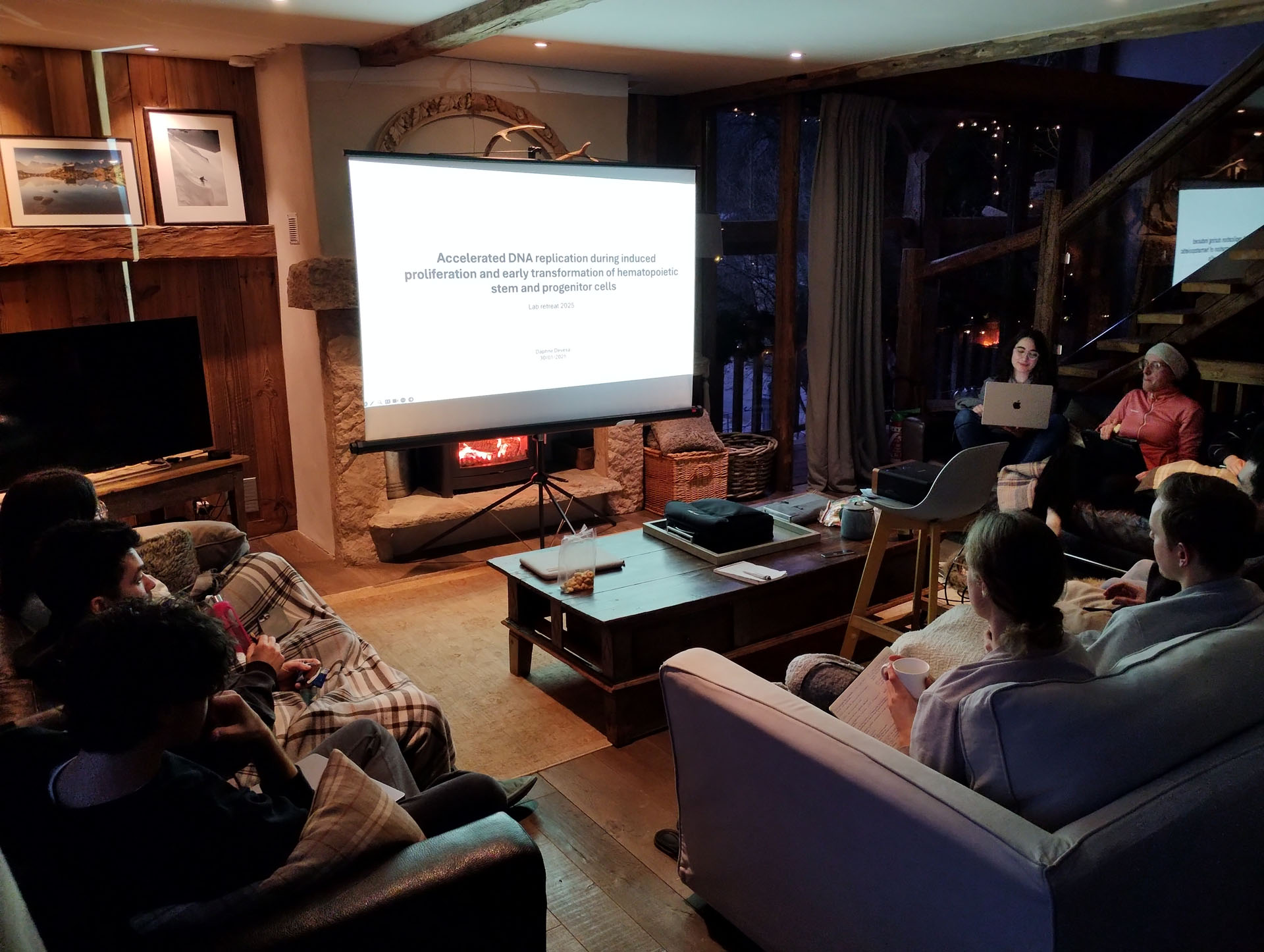 Lab retreat Verchaix, January 2025